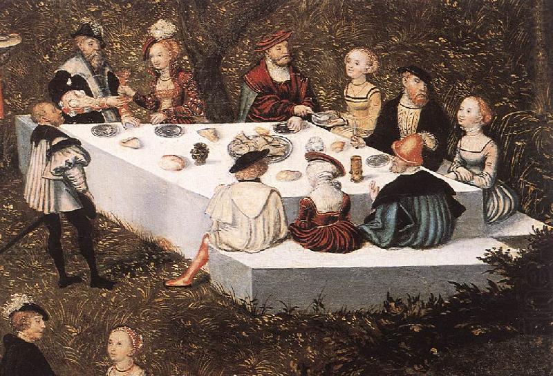 The Fountain of Youth (detail) fdg, CRANACH, Lucas the Elder